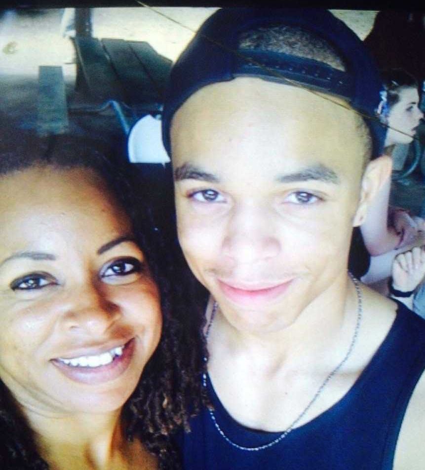 Nichole Villafane and her son X'avier